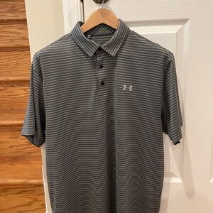 Under Armour Men's Performance Striped Polo Shirt